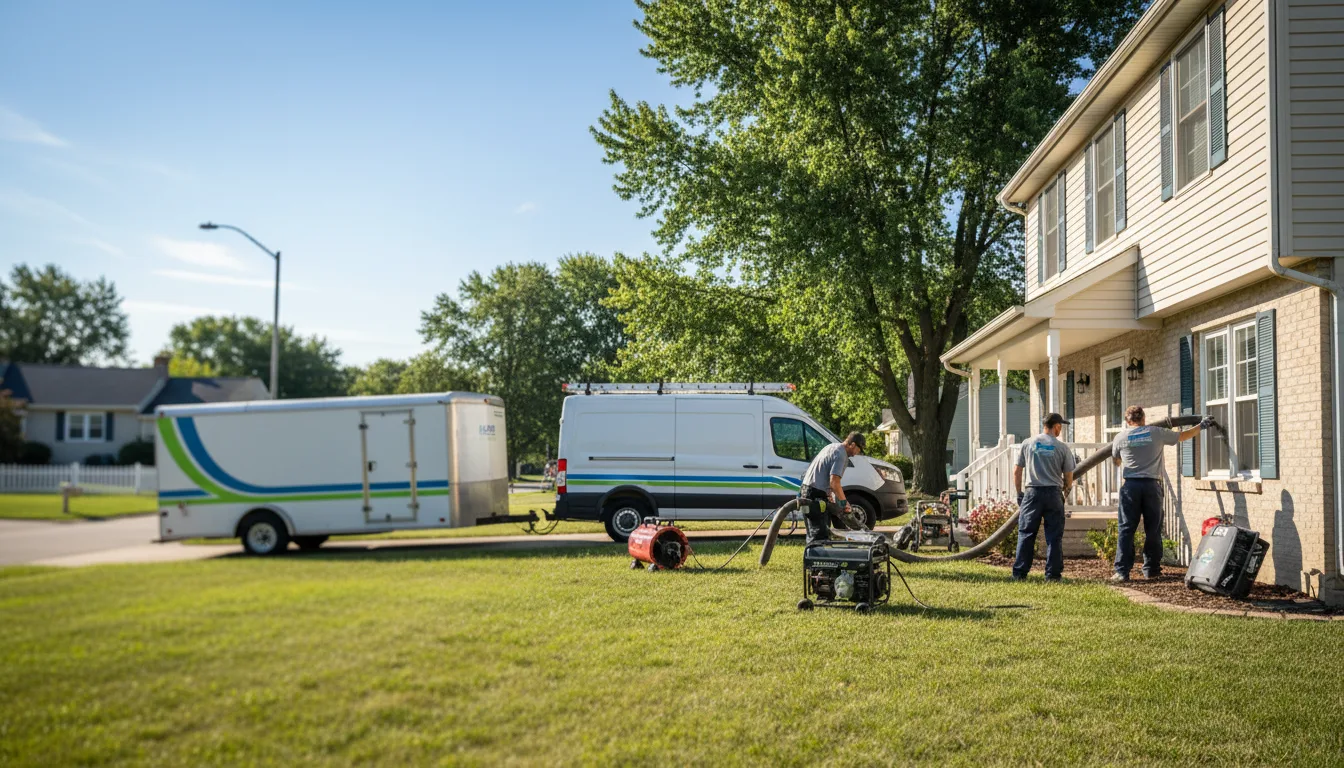 Flooded Basement Restoration And Cleanup With Repair in Camp Lejeune, NC near me